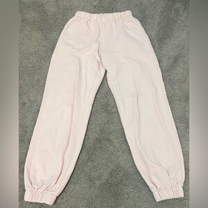 light pink brandy melville sweatpants